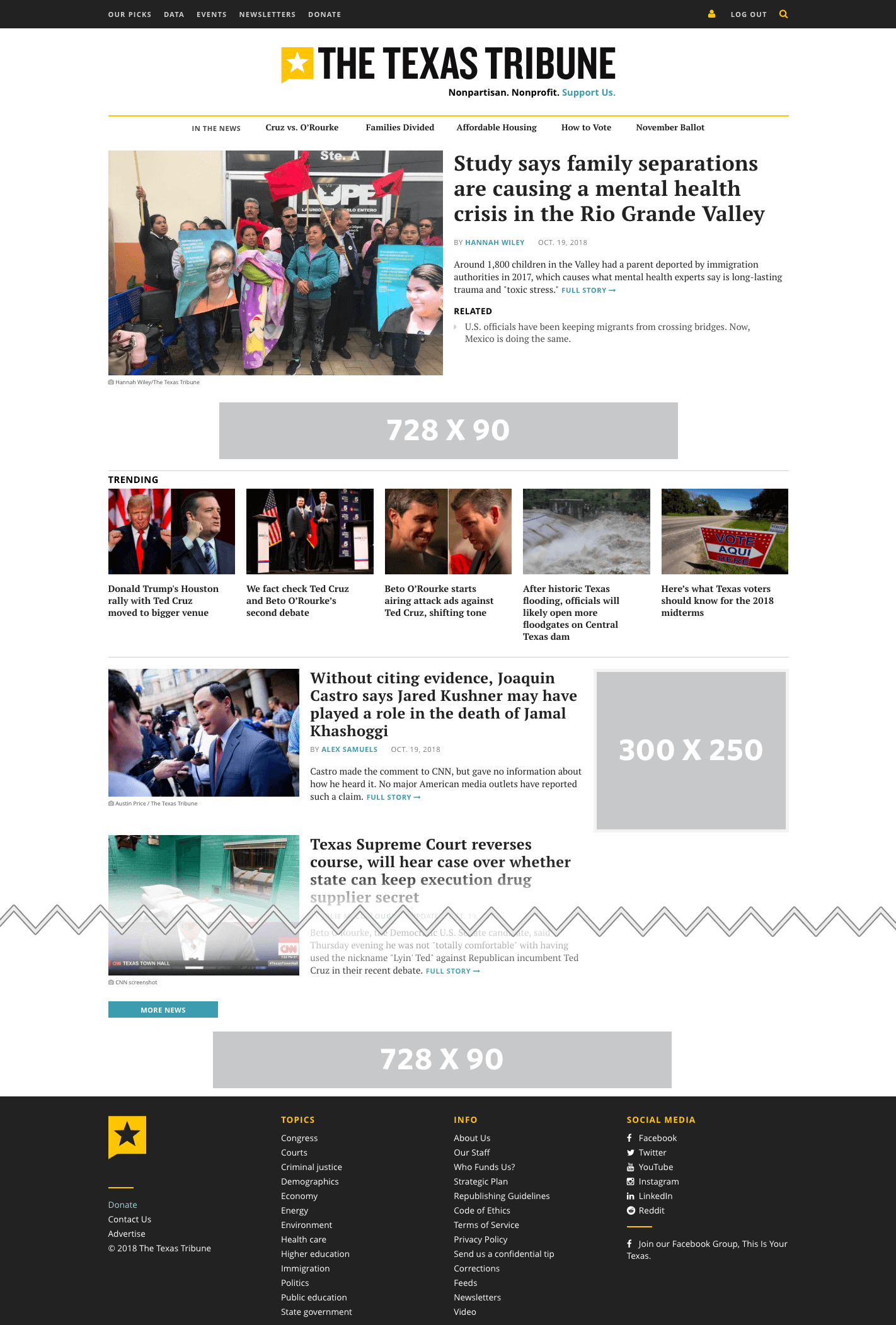Front Page Takeover